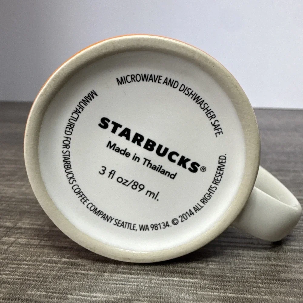 Starbucks Global Icon Netherlands 3 oz Demitasse Cup 2014
